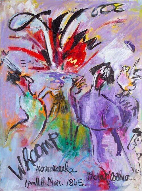 Painting by Piera McArthur
